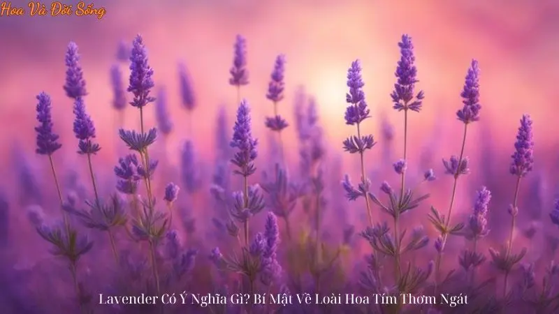 Lavender Có Ý Nghĩa Gì? Bí Mật Về Loài Hoa Tím Thơm Ngát